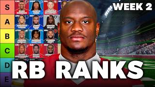 Details Top 40 Running Back Rankings For Week 2 Fantasy Football Update