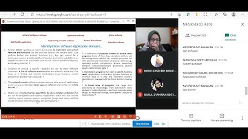 MES3043 A202 Software Application Domains & Web Application Design Examples