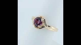 Garnet 14K Yellow Gold ring