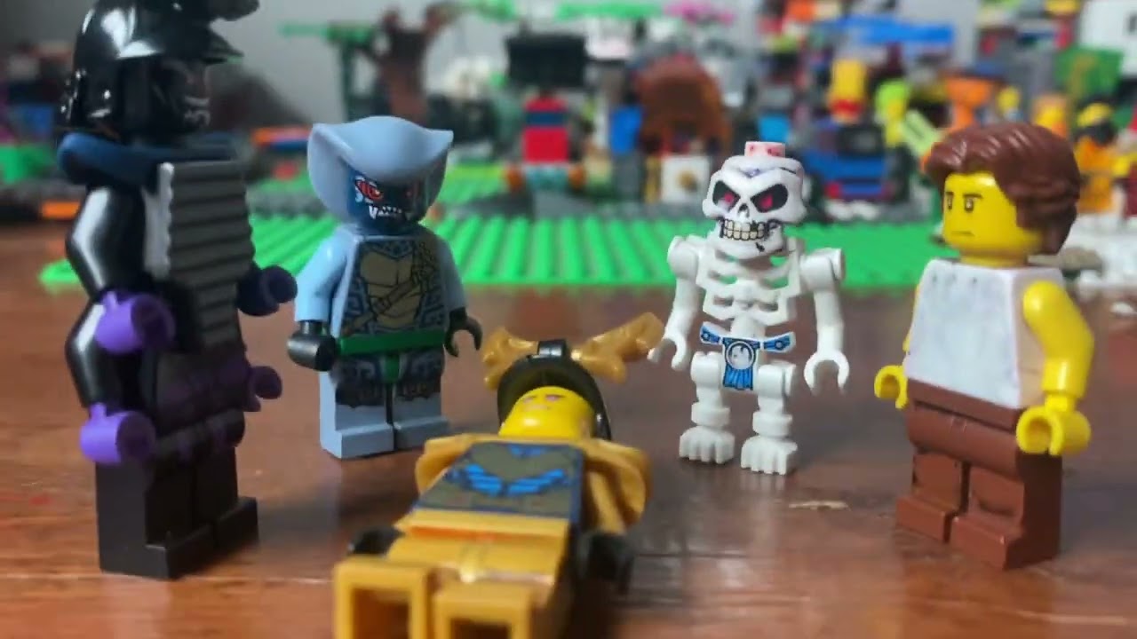 Kai in Reality episode 4 Garmadon Samukai Yoshi and Dareth vs Evil Zane