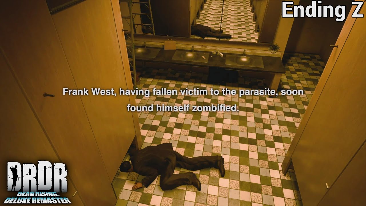 Dead Rising deluxe Remaster: Ending Z - Frank West Became Zombies & Return Menu