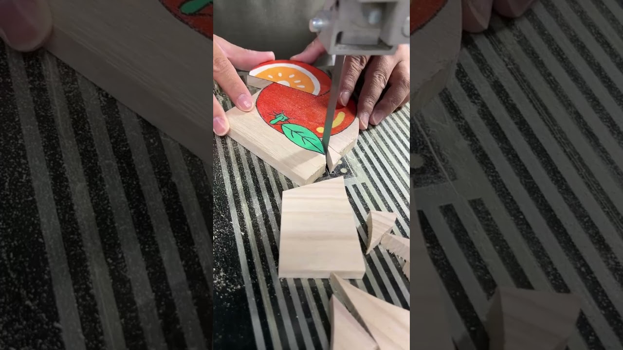 Unbelievable Wood Carving of an Orange Slice! 🔥🍊🔥