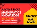 Math Practice Test for ASVAB & More 📊