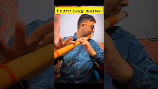 👉 Learn Raag Malwa in 30 Seconds ⏱️ |#bansuri #flute #flutecover #fluteplayer #raag #raagpractice