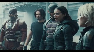 THE NEW AVENGERS SAVING PEOPLE SCENE  | THE TUNDERBOLTS*