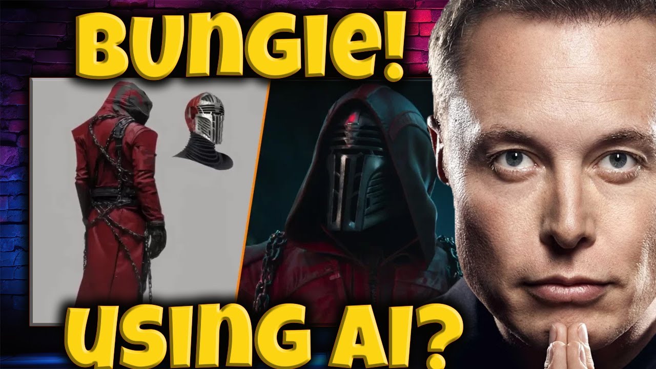 Известные воры произведений искусства — Bungie — Пойманы на использовании ИИ для создания произве...