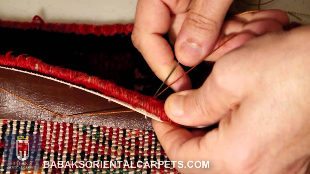 8Sewing band on the carpet side to prevent edges rolling and