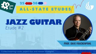 GMEA 2025–2026 All-State Jazz Guitar Etude No. 2 | Georgia State School of Music