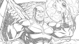 Critiquing Your Own Art - Drawing Avengers Infinity War