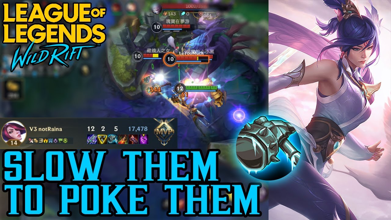 MAXIMIZING FROZEN MALLET ON FIORA IN WILD RIFT!