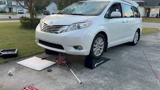 2011-2020 Toyota Sienna Oil Change with torque specs