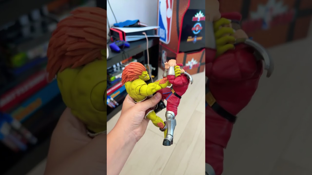 Posing Jada Toys M. Bison from Street fighter 