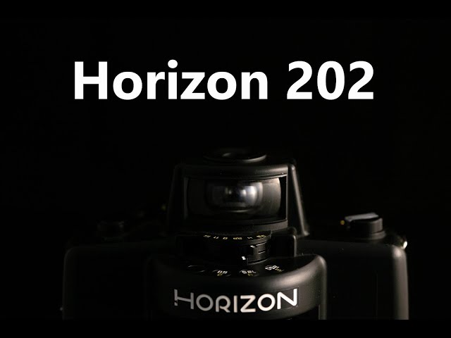 Appareil Photo Argentique Panoramique Horizon 202 - 35mm, Manuel, Noir