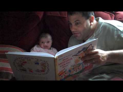Apu reads "Richard Scarry's Best Mother Goose Ever...