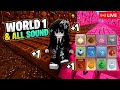 ALL SOUND KEYS +1 Speed Keyboard Escape Candy &amp; Chocolate World 1 All Stages pt2