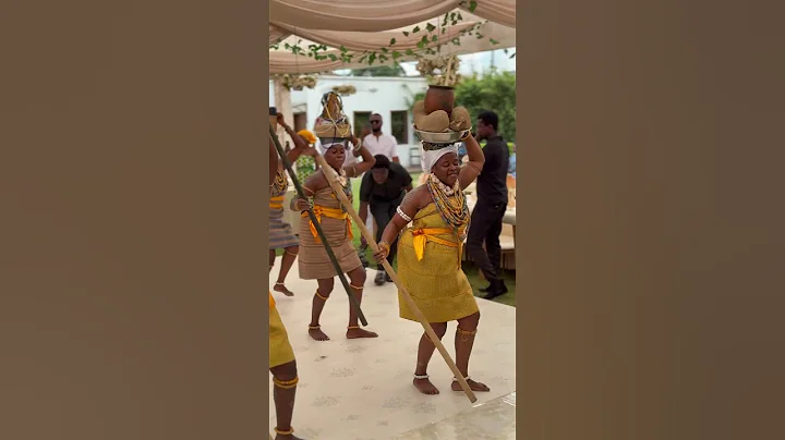 This is so beautiful 🤩- Wedding In A Box Ghana #ghana #africanwedding #traditionalmarriage