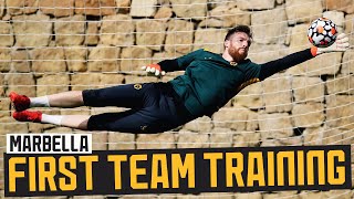 Pre-match preparation, unbelievable ball control and shooting drills | Behind-the-scenes in Marbella