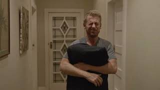 Rake: trial separation, and living arrangement with ex-wife, son & his girlfriend