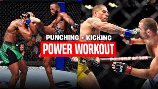 THE ULTIMATE PUNCHING & KICKING POWER GUIDE (Athlete Plyometrics Workout)