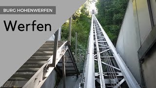 La Funicolare Della Burg Hohenwerfen A Werfen