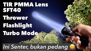 Senter Jarak Jauh Pmma Lens Led Sft40 Wurkkos Td01