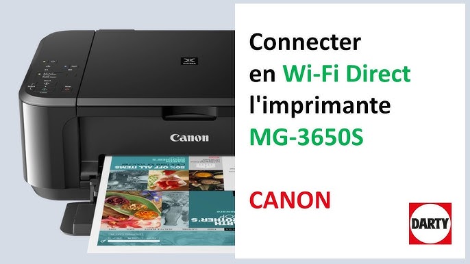 Imprimante Wifi canon, apprendre à la connecter - Class Pc