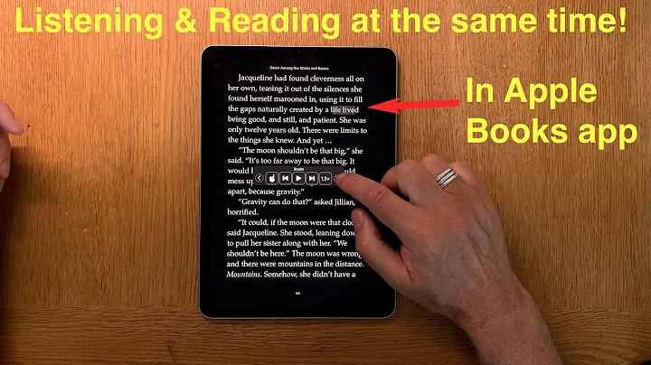 How To Listen Along while Reading an ebook in Apple Books app on an iPhone or iPad - DayDayNews