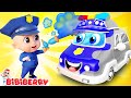 Baby police car lost color  where is my color  funny kids songs  bibiberry nursery rhymes