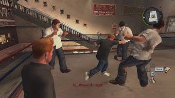 Bully SE: Jimmy (NPC/Player Style v2.5+/1000 HP) vs. 3 Russells (Normal/Semi/Boss Style)