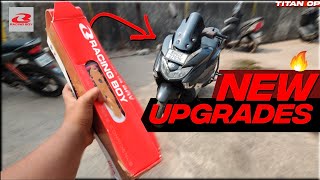 Viagem mais tranquila como instalar a suspensao RCB no Burgman Street Ex