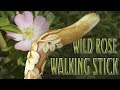 Wild Rose Walking Cane