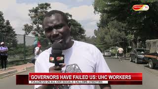 Emotional Outburst as UHC Worker Narrates Years of Contract Frustration