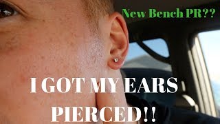 Walmart Pierced My Ears? || New Bench PR