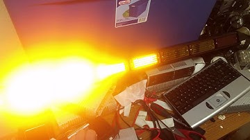 Whelen Tall traffic advisor with Code3 controller