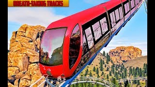 Sky Rail Coaster Adventure Park game | Train Roller Coaster game screenshot 1