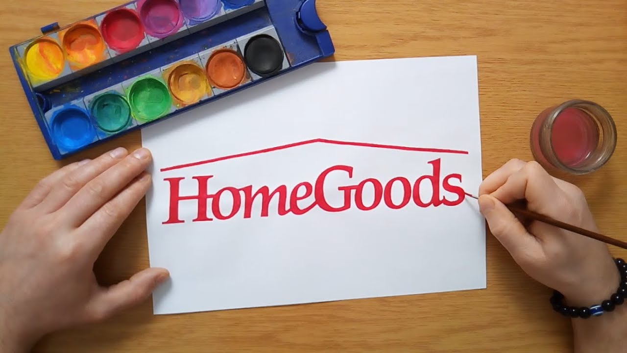 How to draw the HomeGoods logo YouTube