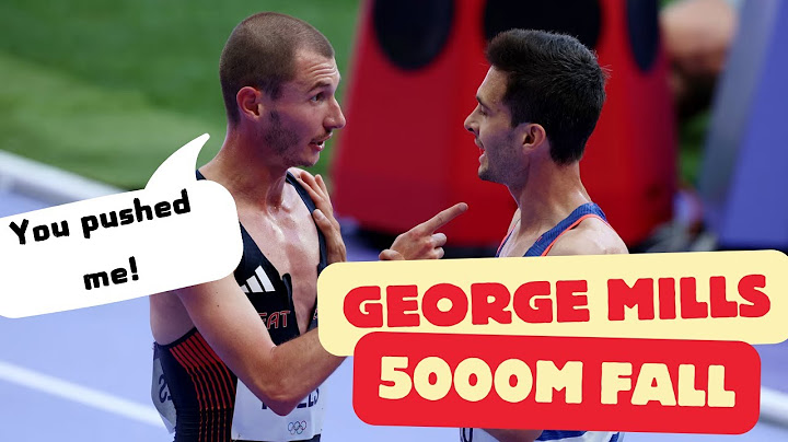 George Mills 5000m Heat - Olympics 2024 - "He Took Me Out!"