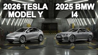 2026 Tesla Model Y vs 2025 BMW i4
