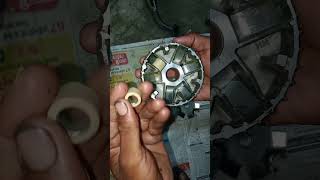 Hero pleasure scooter , may clutch roller kaise fitting kare