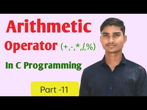 Arithmetic Operator (+,-,*,/,%) in C Programming//What is Arithmetic Operator//C Operators