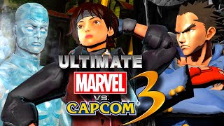 Sakura, Iceman, Batsu Arcade Mode - Ultimate Marvel vs Capcom 3 With Mods