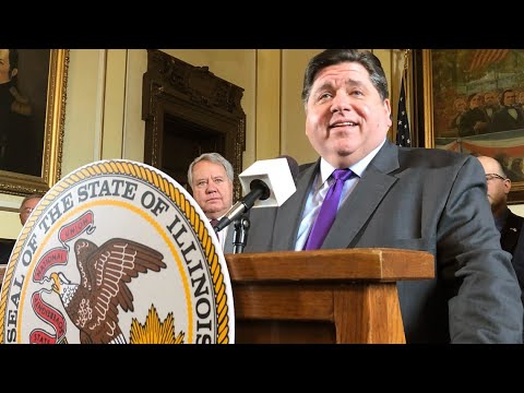 JB Pritzker takes