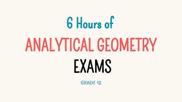 Compilation of Analytical Geometry Exam Questions