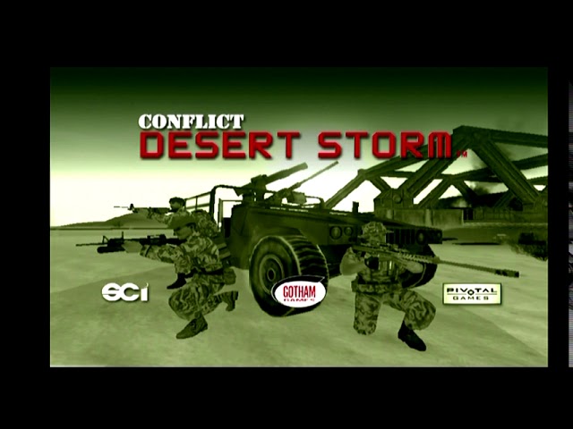 Conflict: Desert Storm - Original Americano de Playstation 2 (PS2)