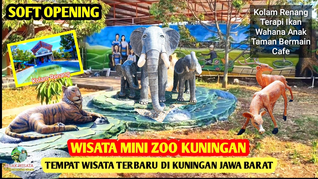 WISATA MINI ZOO KUNINGAN - TEMPAT WISATA TERBARU DI KUNINGAN JAWA BARAT 2024