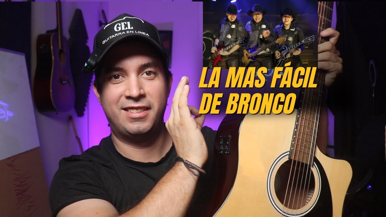 La canción MÁS FÁCIL de BRONCO en guitarra 🎶 | Ideal para principiantes