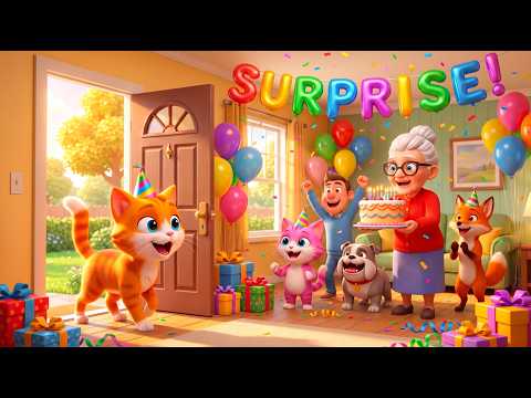 Throwing A Surprise Party For CAT! - I Am Cat VR