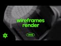 Wireframe render in Cinema 4D and Octane Render. ENG SUB
