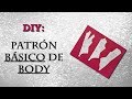 👉 Pasos para Trazo 📐 de Patrón Básico de Body, *Perfecto 😉 || LECCIÓN # 37