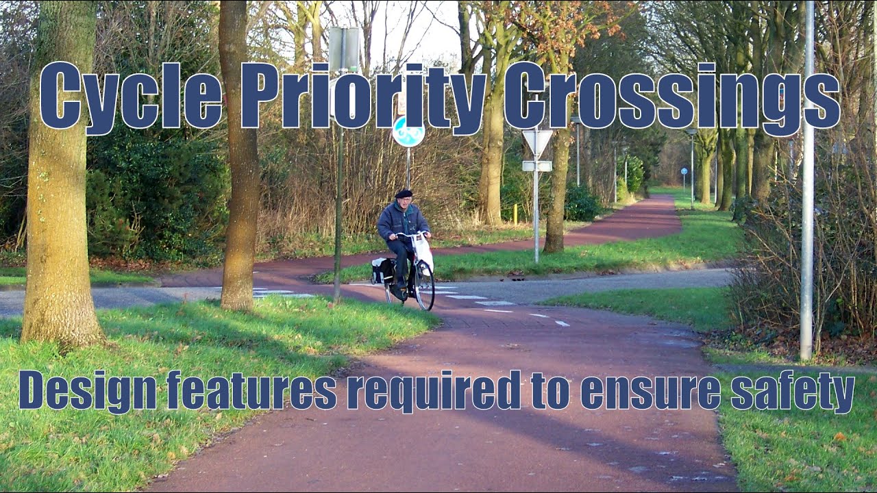 Cycle priority crossings. Three examples and advice for safe designs